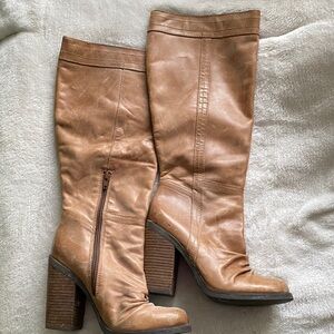 Jessica Simpson Brown Heeled Boots